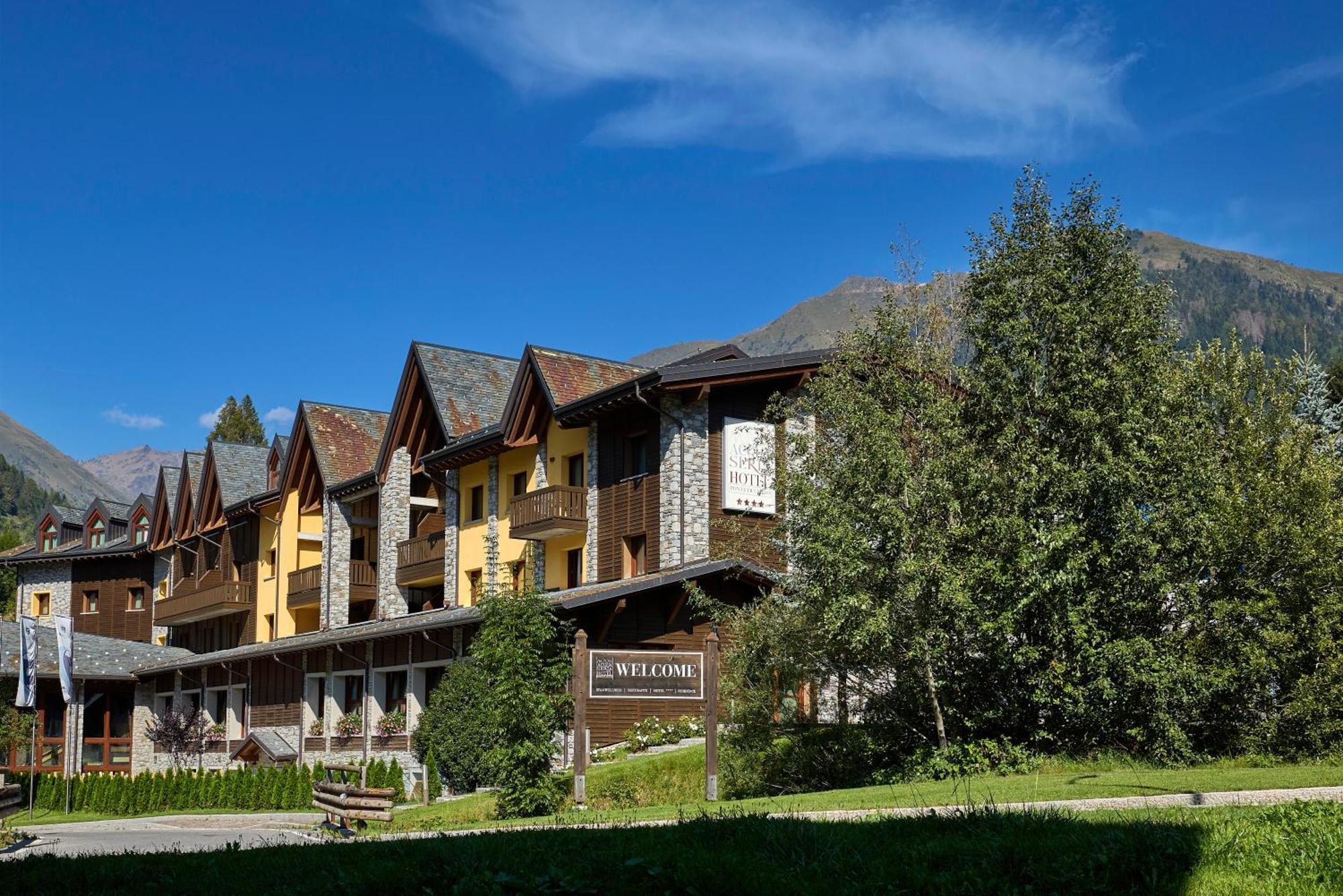 Blu Hotel Acquaseria Ponte Di Legno Exteriör bild